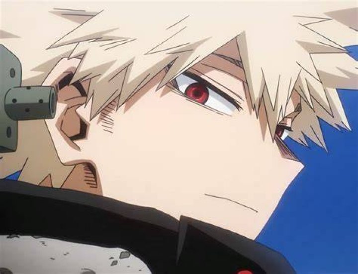 Katsuki Bakugo from the My Hero Academia anime series.