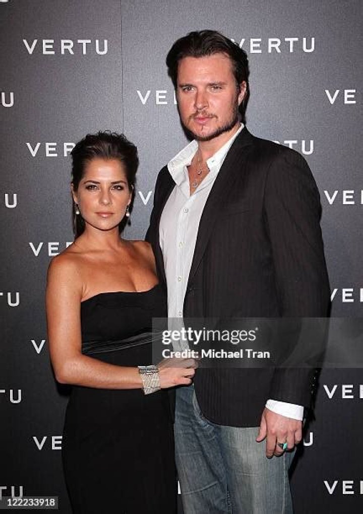 Kelly Monaco and Heath Freeman at the Los Angeles premiere of RED