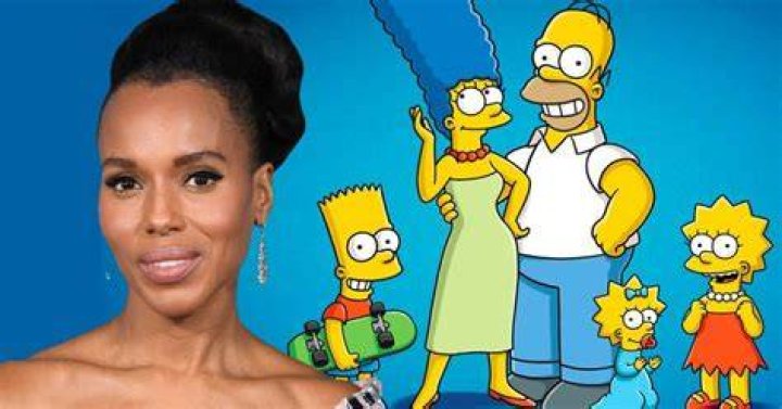 Kerry Washington lands permanent role on popular animated sitcom The Simpsons