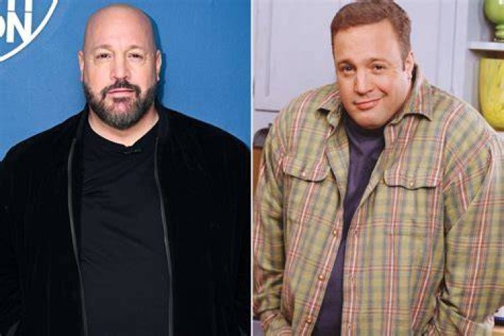 Kevin James posing with his wife Steffiana