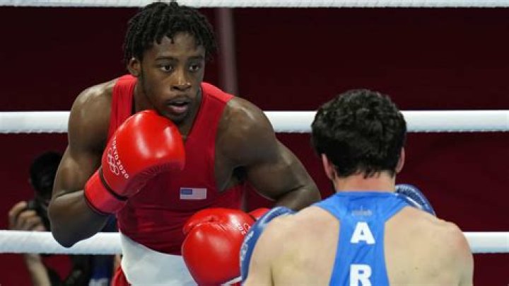 Keyshawn Davis at the Olympics