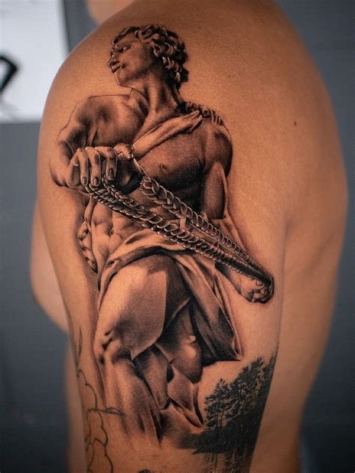 King David tattoo