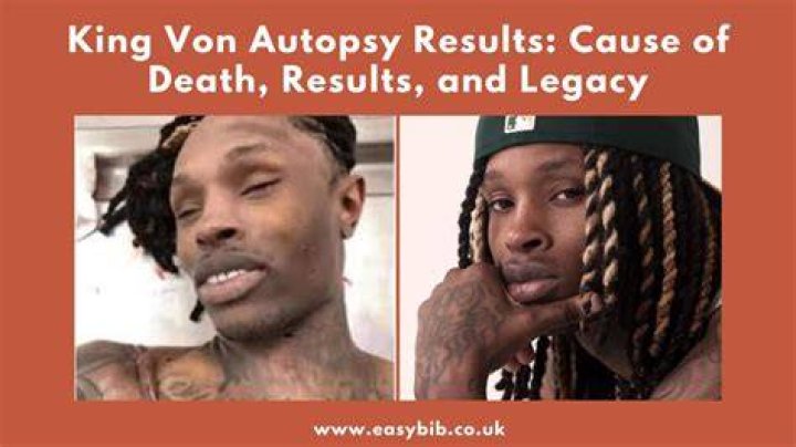 King Von Autopsy Report: A Deep Dive Into The Life And Legacy Of A Rap Icon
