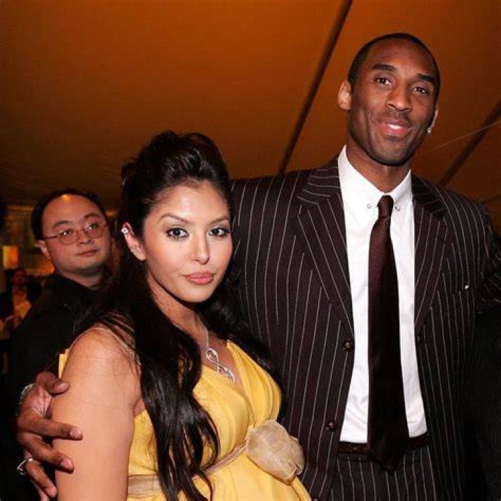 Kobe Bryant with wife Vanessa (left) and mother-in-law Sofia exit the arena after the game against the Indiana Pacers on 29 November 2015 at STAPLES Center.