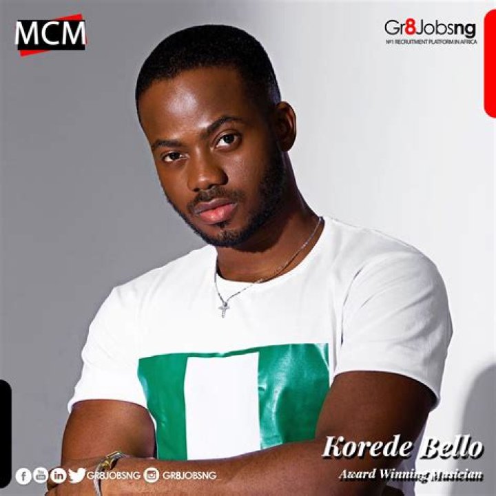 Korede Bello: The Rise Of A Nigerian Music Icon