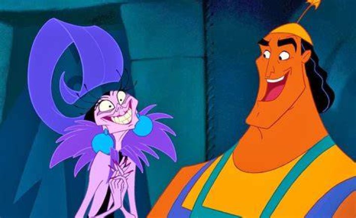 Kronk and Yzma from The Emperor's New Groove