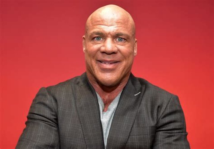 Kurt Angle after a surgery
