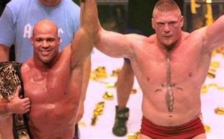 Kurt Angle Brock Lesnar Japan