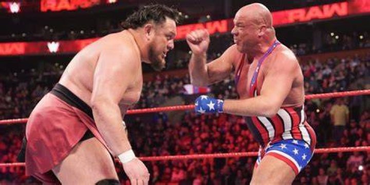 Kurt Angle v Samoa Joe Cropped