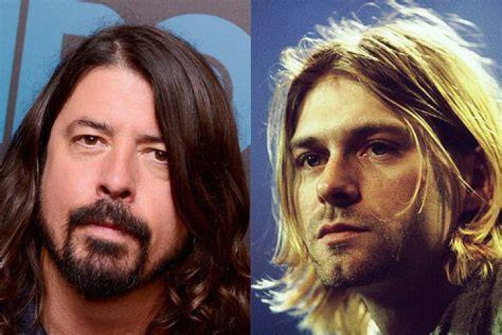 Kurt Cobain, Dave Grohl and Krist Novoselic of Nirvana