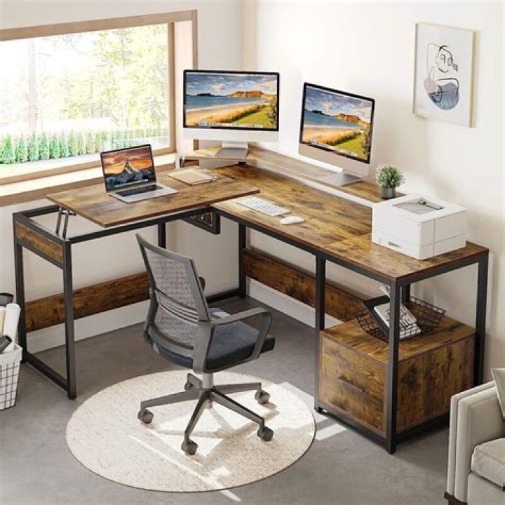 L Shaped Computer Desk