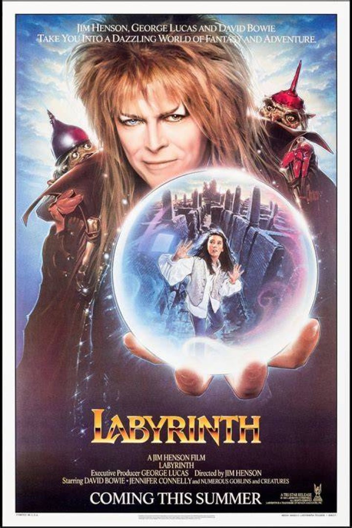 Labyrinth 2 David Bowie with Janelle Monae and Paul Bettany