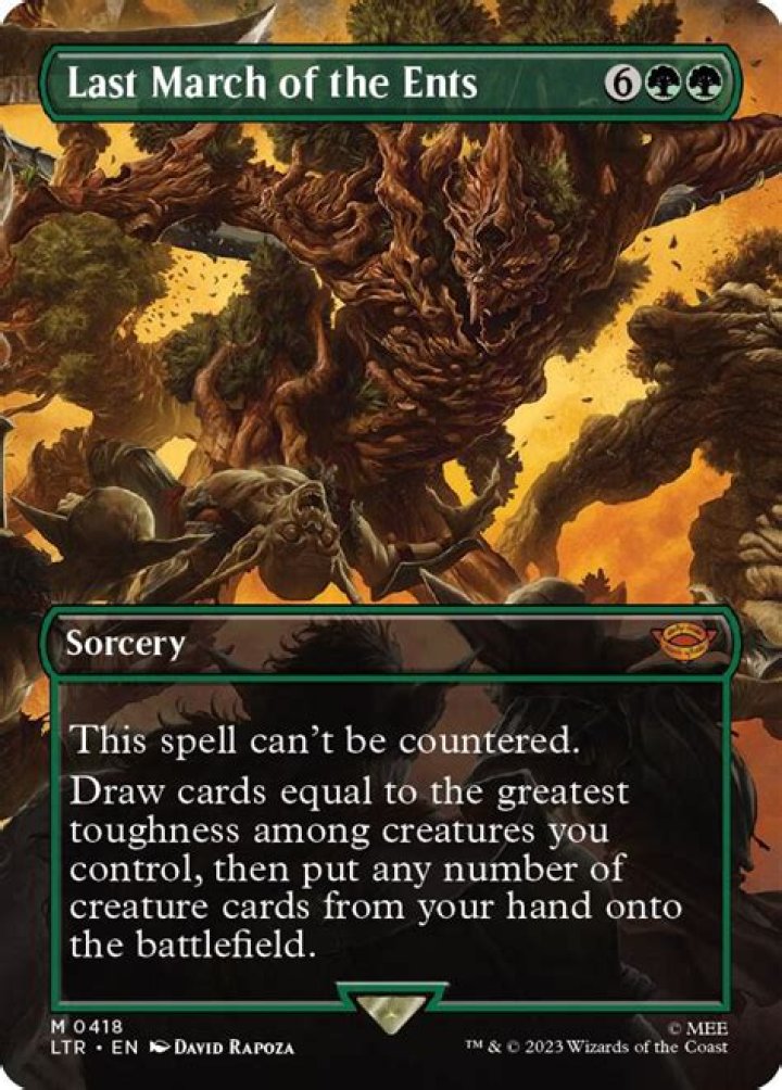 Last March of the Ents in Lord of the Rings