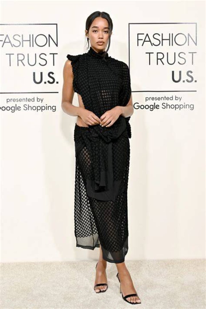 Fashion Trust U.S. 2024 Awards - Arrivals laura harrier at the fashion trust us 2024 awards held on april 9, 2024 in beverly hills, california photo by gilbert floresvariety via getty images