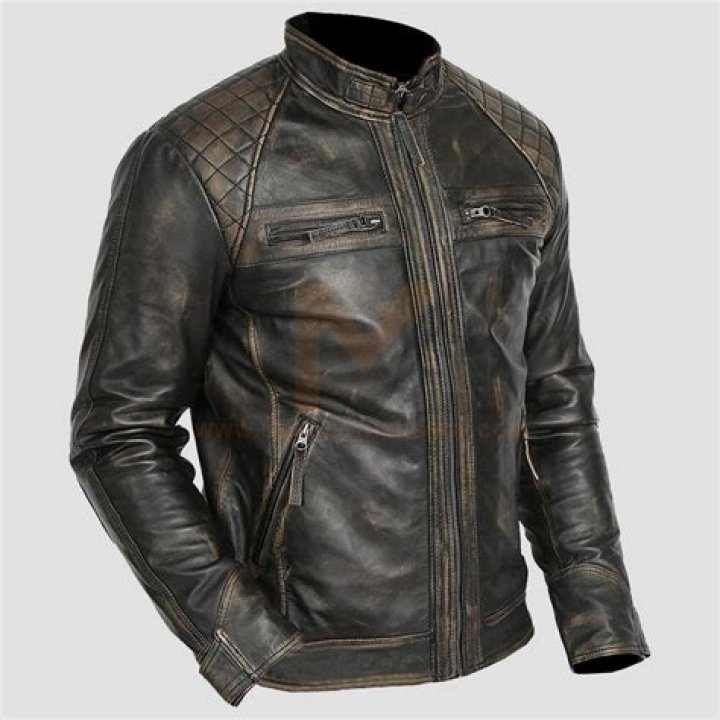 Leather jacket 
