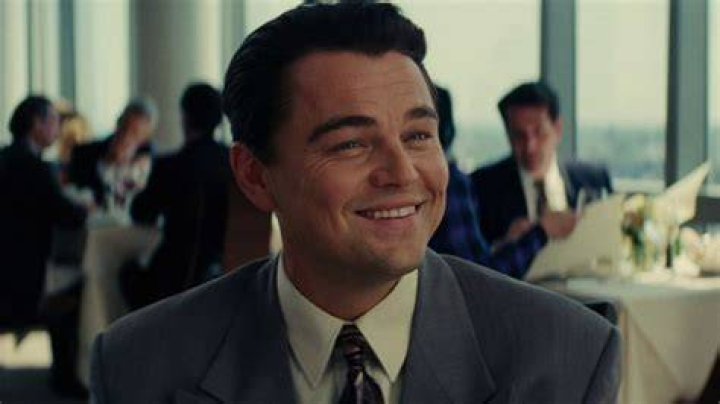 Leonardo DiCaprio in The Wolf of Wall Street