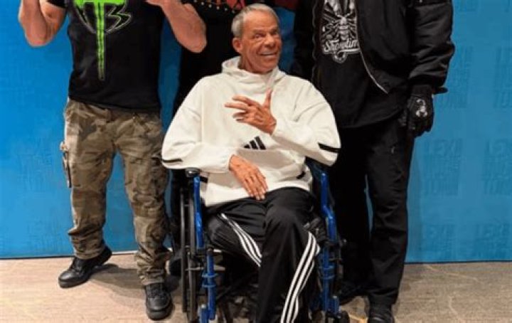Lex Luger in a wheelchair Cropped