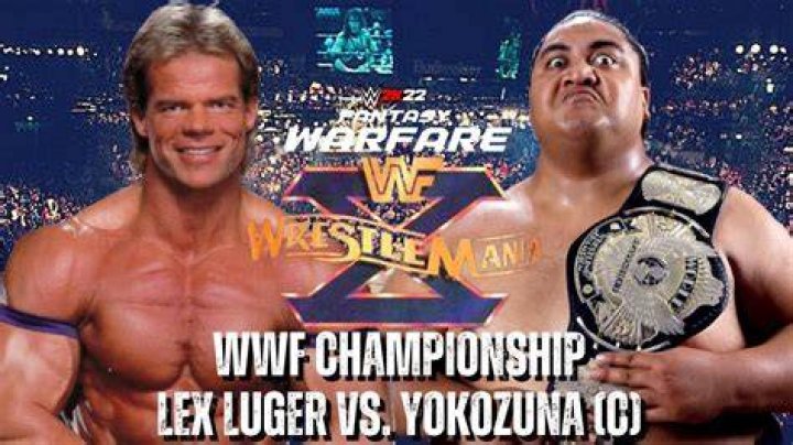 Lex Luger Vs Yokozuna