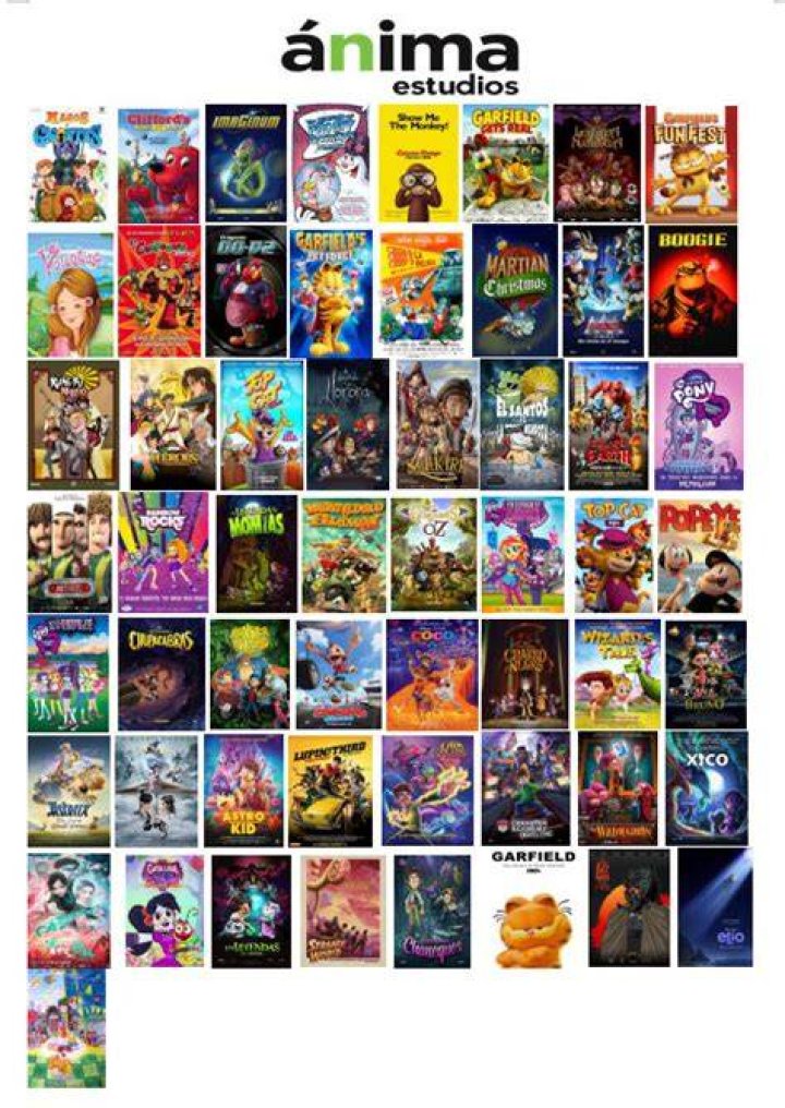 List of Ánima Estudios films
