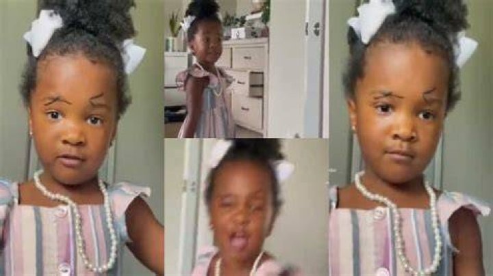 Little Girl Screams in Hilarious Video After Finally Watching Her Own Makeup in Mirror