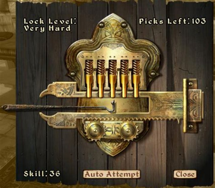 lock picking eso