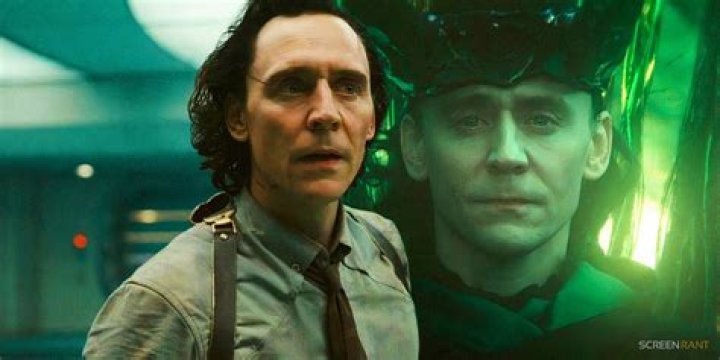 Loki looking shocked in season 2, episode 5 next to Marvel Comics artwork of Loki: God of Stories