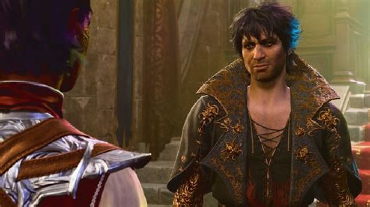 Lord Gortash looks annoyed as he speaks to someone behind him