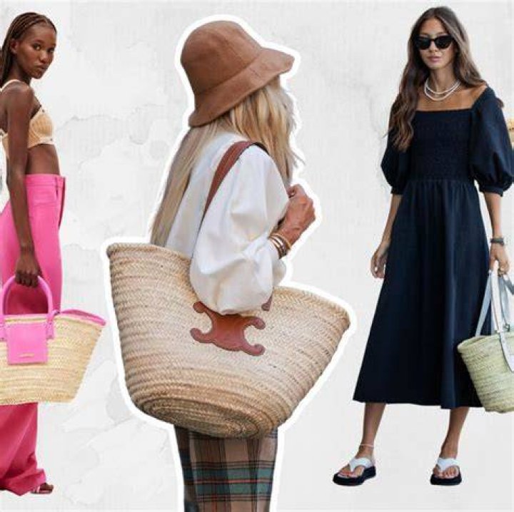 Los 15 capazos de rafia más bonitos que las parisinas llevan siempre en primavera