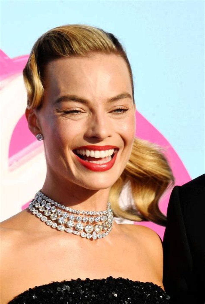 los angeles, california july 09 margot robbie and tom ackerley attend the world premiere of barbie at shrine auditorium and expo hall on july 09, 2023 in los angeles, california photo by axellebauer griffinfilmmagic