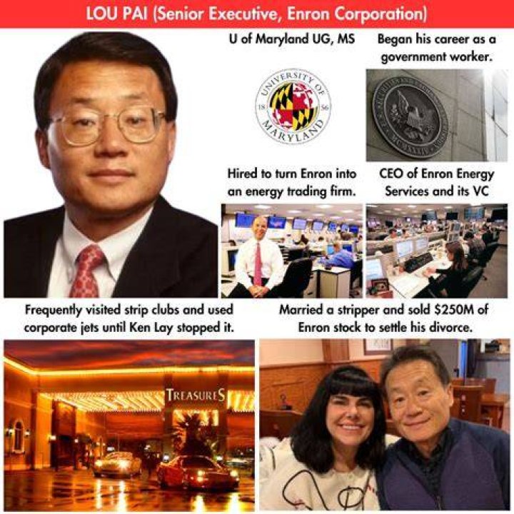 Lou Pai is former FBI Page 2 Political Talk