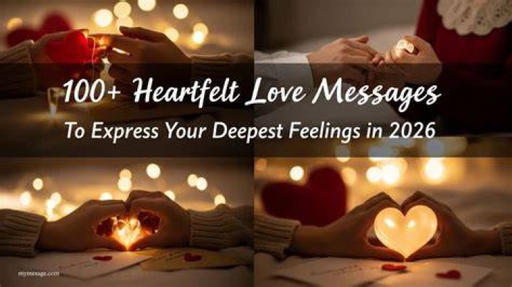 Love Messages: The Art Of Expressing Your Feelings