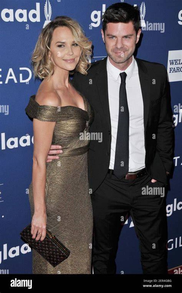 (LR) Arielle Kebbel and Boyfriend arrives at the 29th Annual GLAAD