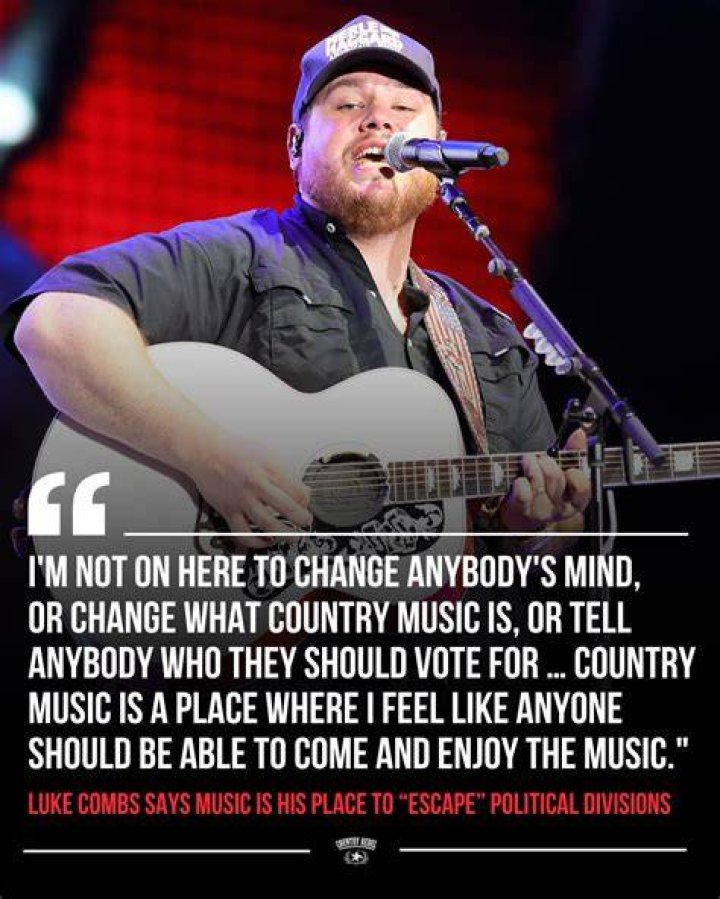 Luke Combs Political Views The Unfiltered Truth