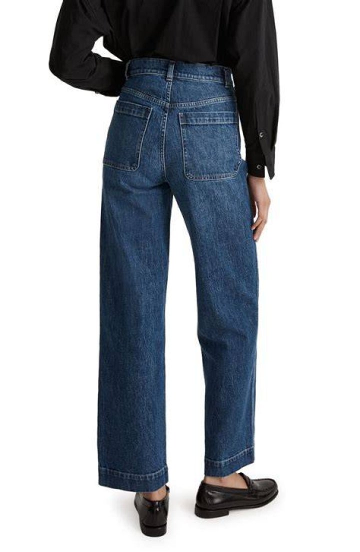 Madewell Perfect Vintage Wide Leg Jeans Are Perfect