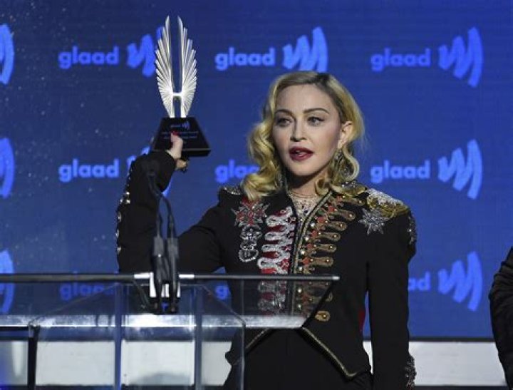 Madonna at an award event
