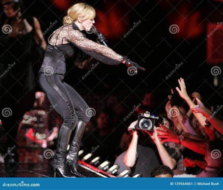 Madonna performs in concert at Rod Laver Arena on March 12, 2016 in Melbourne, Australia.