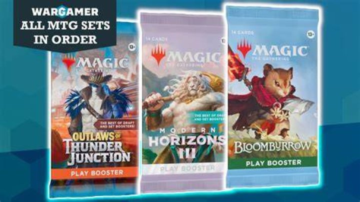 Magic The Gathering: All Sets In Order