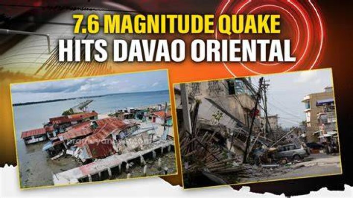 Magnitude 7.6 earthquake strikes Philippines, tsunami warning issued