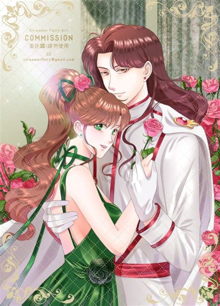 Makoto and Nephrite from the original Sailor Moon series