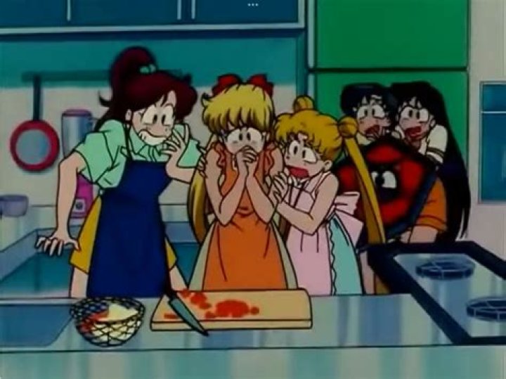 Makoto with Ami and Usagi in Sailor Moon Crystal