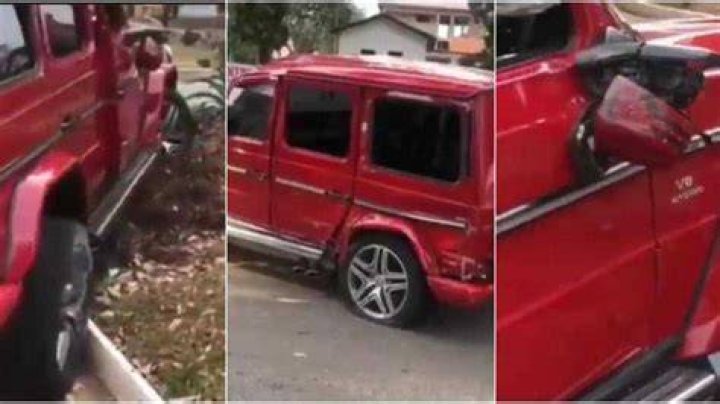 Man crashes G-Wagon he rented trying to impress girl he liked