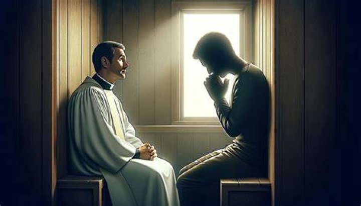 Man who made the confession and a confused person