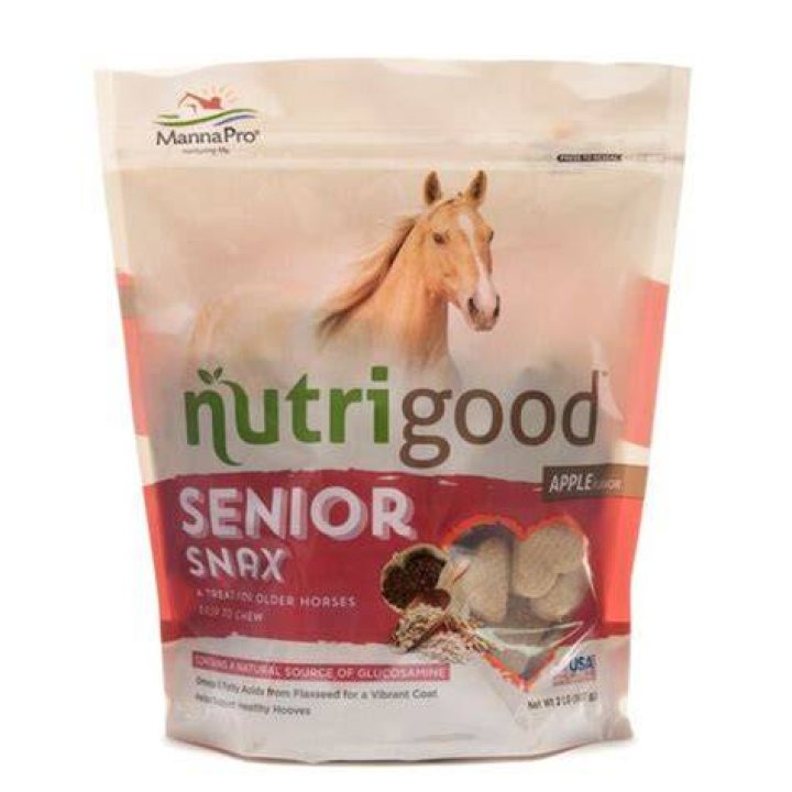 Manna Pro Nutrigood Senior Snax Horse Treats