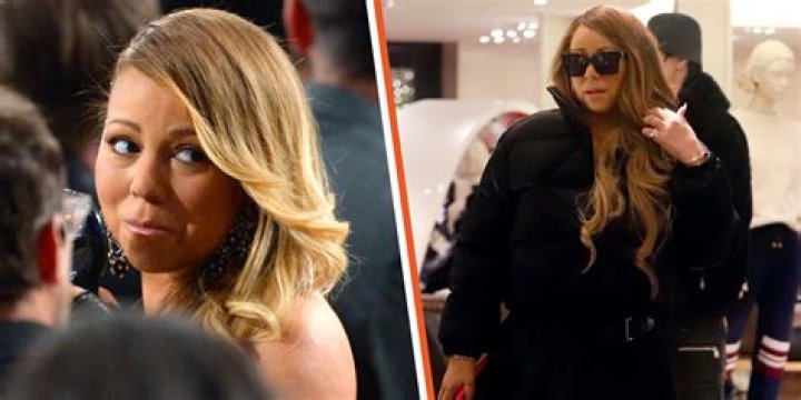 Mariah Carey Doesn't Walk to Her Dressing Room