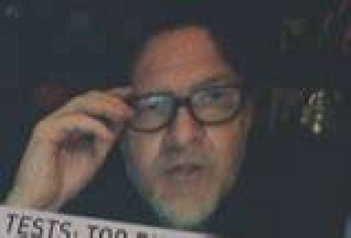 Mark Stambler on a news station in The Cloverfield Paradox