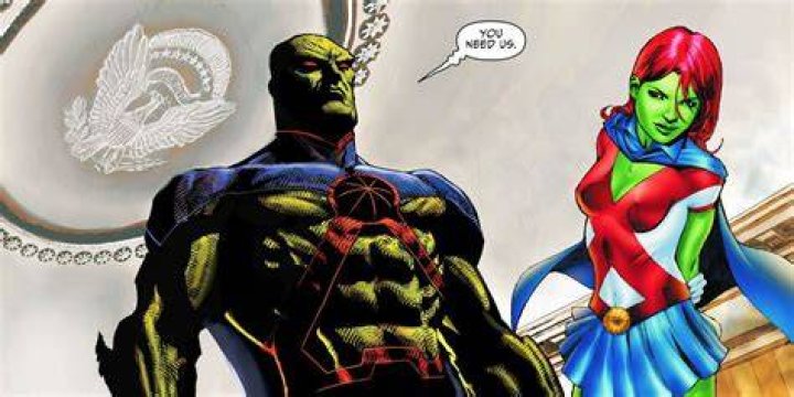 Martian Manhunter Miss Martian DC Comics