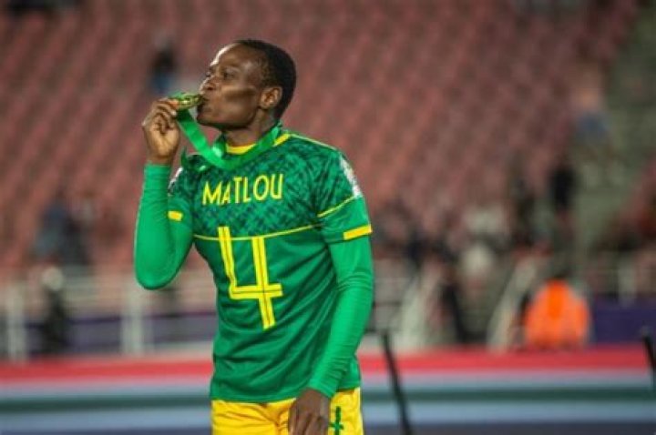 Matlou celebrates