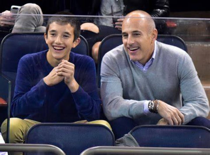 Matt Lauer & Jack Lauer from Stars & Their MiniMe Kids E! News