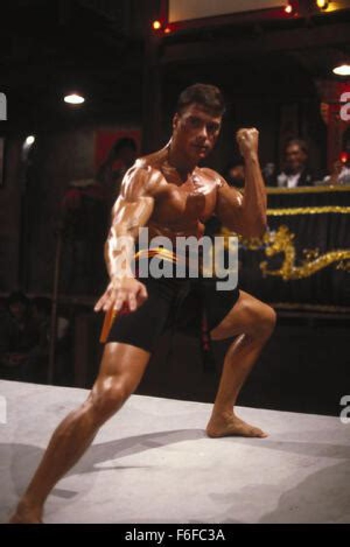 May 13, 1988; Hollywood, CA, USA; Image from director Newt Arnold's action 'Bloodsport' starring JEAN-CLAUDE VAN DAMME as Frank Dux. May 13, 1988; Hollywood, CA, USA; Image from director Newt Arnold's action 'Bloodsport' starring JEAN-CLAUDE VAN DAMME as Frank Dux.