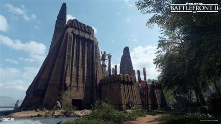 Maz Kanatas Castle in The Force Awakens